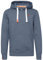 SOLID SDBennHood Herren Kapuzenpullover Hoodie Pullover mit Kapuze Kordelzug Kängurutasche Rippbündchen Label-Details Baumwollmischung Regular fit, Größe:XL, Farbe:Grey Blue Melange (1946M)
