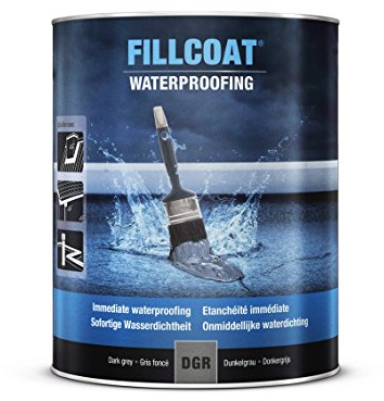 RUST-OLEUM 25.ZWA.1 Fill coat, Instant Waterproofing In Any Weather, Black