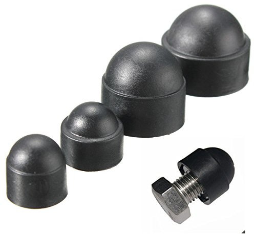 EsportsMJJ 10St Wasserdicht Dome Nylon Sechskantmutter Bolzen Deckel Schutzkappe M6/M8/M10/M12 - M10 - M10