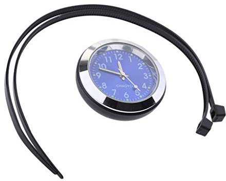 Baoblaze Universal Motorraduhr, Wasserdicht, aus Aluminium - Blau