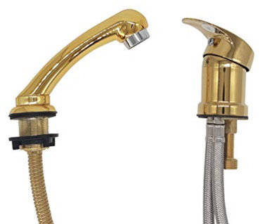 Hairstore Mitigeur de douche Doré