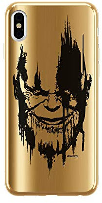 ERT GROUP Original Marvel Avengers TPU Case for iPhone XS MAX, Liquid Silicone Cover, Flexible and Slim, Protective for Screen, Shockproof and Anti-Scratch Phone Case