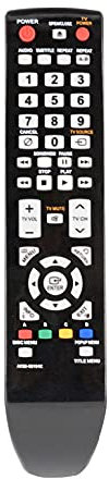 VINABTY AK59-00104K AK5900104K Telecomando sostitutivo per Samsung lettore DVD Blu-ray BD-P1580 BD-P1590 BDP1580 BDP1590 BDP1590C BDP1595 BDP1600 BDP1600 / XAA BDP1600A BDP1620