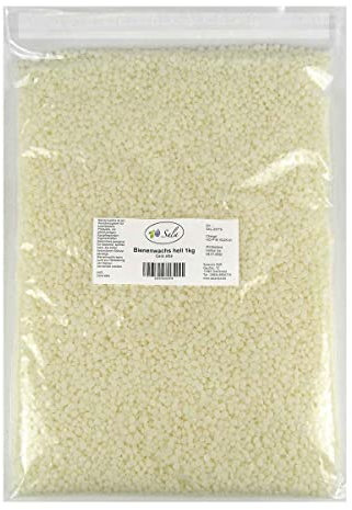 Sala Bienenwachs Pastillen hell gebleicht weiß Ph. Eur. 1 kg 1000 g Beutel