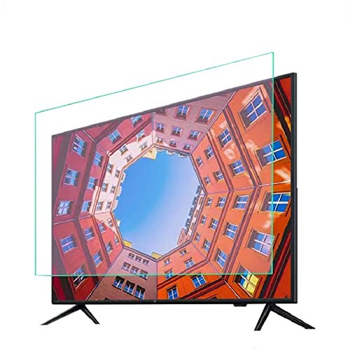 Anti Glare Monitor Displayschutzfolie für 32-75 Zoll Desktop – Augenschutz Blaulichtfilterfolie für TCL/Samsung/Toshiba/Sony/LG/Hisense TV Display/clear / 39 Inches 856x478mm
