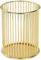 Gold Metal Pen Holder For Desk Gold Makeup Brush Organizer Pencil Cup Holder Desk Organizer Gold Pen Pot Pen Holder Metal Pencil Cup Holders Makeup Brushes Cup Pencil Holders Office&Home Organizer