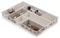 Joseph Joseph Viva - Modulares 7-teiliges Makeup-Schönheits-Schubladen-Organisationsset, Aufbewahrungsboxen mit Unterteilungen für Makeup, Kosmetikartikel, Haarschmuck