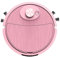 SpirWoRchlan Mini Reiniger Kehrroboter mit Akku Roboter Automatischer Saugroboter Ultra Slim Leise Reinigt Hartböden bis Mittelflor Teppiche Integraler Speicher Mehrere Reinigungsmodi Rosa