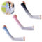 Ltsbaed Verano Mangas Protectora Solar, 3 Pares Color Mangas Protectoras UV para Brazo con Orificio para Pulgar, Antideslizante Mangas para Brazo Elásticas para Correr Golf Ciclismo Trotar Montañismo