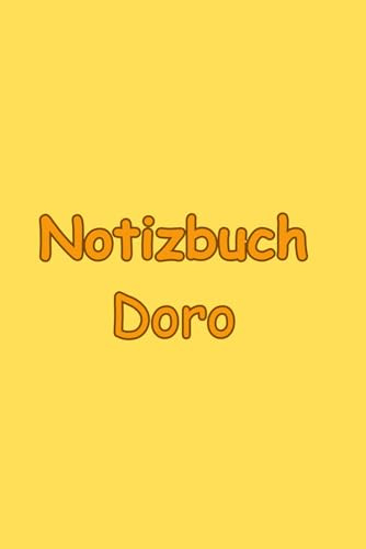 Notizbuch Doro liniert