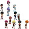 Blue Lock Anime Figur Seishiro Nagi/Reo Mikage/Isagi Yoichi/Bachira Meguru Actionfiguren 6 Stück Q-Version Figur Modell PVC Modell Statue Sammlerstücke Desktop Dekoration Geschenke Fans (Stil 1+2)