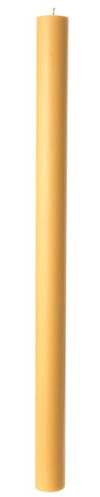 Osterkerzen mit Honigduft Durchmesser 8 cm Höhe 120 cm - Farbe Elfenbein Effekt Bienenwachs - Cereria Di Giorgio