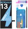bokman Battery Replacement for iPhone 13, 3800mAh High Capacity Lithium Polymer Battery with All Tool Kit