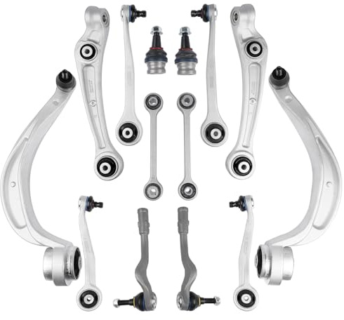 NSGMXT 14Stk Vorne Querlenker Satz Kompatibel mit A4 8K B8 A5 8T 8F Q5 8R 2010-2015 8K0407693 8K0407694 4G0407689A