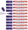 edding 3000 Permanentmarker - violett (lila) - 10 Stifte - Rund-Spitze 1,5-3 mm - schnell trocknender Permanent Marker - wasserfest, wischfest - für Karton, Kunststoff, Holz, Metall - Universalmarker