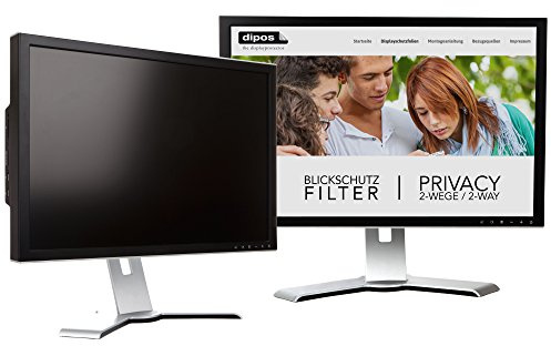 dipos 19 Zoll Wide 409x256 mm Privacy-Filter Privacy Screen Protector for Notebook, Monitor, Laptop etc.