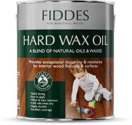 Fiddes Satin Finish Hard Wax Oil 250 ml, Rustic Oak