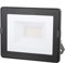 Electraline 63503 Proiettore Faretto Slim da Esterno, IP65 a LED con Staffa, 20W, Nero, proiettore faretto slim da esterno ip65 a led con staffa 20w nero