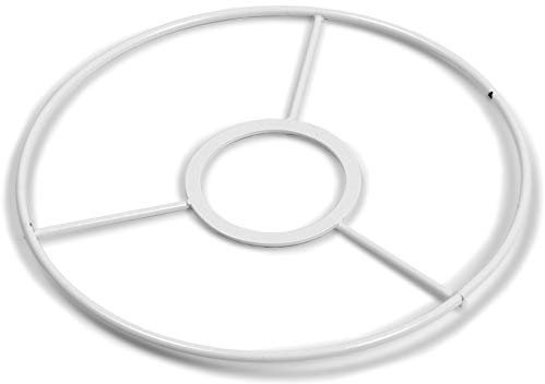 SMITS Fassungsring, Ring mit Kreuz, rund weiß plastifiziert (50 cm)