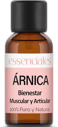Reines ökologisches Arnika-Öl. Erholen Sie sich von Muskel- und Gelenkbeschwerden - 30ml Essenciales