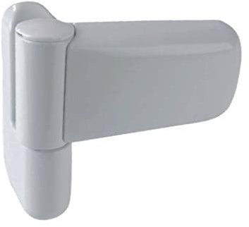 Mila Ideal Flag Upvc Door Hinge White Colour 100mm Heavy Duty