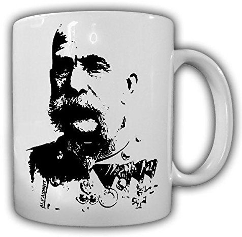 Tasse Kaiser Franz Joseph I Österreich KuK Portrait Austria Monarchie Wien Kaffeebecher #21791