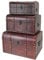 HMF 6406700 Schatztruhen aus Holz | 3er Set | Versch. Größen | Portugal