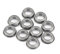 10 Stück MF106ZZ Edelstahl-Flansch-Kugellager, Mini-Metall-Kugellager, 6 x 10 x 3 mm