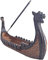 1pc bâton de l'encens brûleur résine Viking Ships Bâton Porte Encens Ships Rétro Ornement Décoration Artisanat