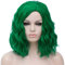 TANTAKO® Kurze Bob Wellige Grün Perücke für Frauen Damen Synthetische Volle Haar Perücken für Halloween Cosplay Kostüm (Grün)