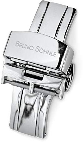 Doppelfaltschließe, Edelstahl, für 18 mm Armband