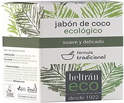 BELTRAN Jabon de Coco ecólogico Pastilla