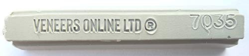 RAL 7035 Light Grey Soft Wax Filler Scratch Repair Stick by Veneers Online Ltd
