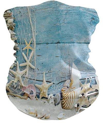 Jolie Coquille D'Étoile De Mer Bandeau Foulard Masque Écharpe Bandana Femmes Hommes Headwraps Bandeaux de Magique Cagoules pour Sport