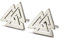Dreamtimes Keltische Ohrringe Wikinger Ohrstecker für Männer Irischer Ohrstecker Schmuck Edelstahl Ohrringe Symbol des Vintage Amulett Ohrstecker Geschenke für Frauen Mädchen Teenager (Silber-)
