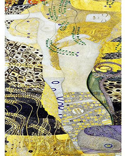 GWYDYB 5D DIY Diamond Painting Kits Klimts berühmte Gemälde Klimt Works - Stickerei Kreuzstich Strass Bilder Kunst Wohnkultur Geschenk 40×50cm
