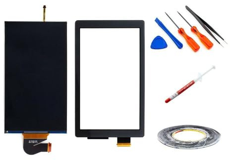 kaputt.de Display kompatibel mit Nintendo Switch Lite Set