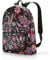 reisenthel mini maxi rucksack paisley black - faltbarer kompakter Rucksack -wasserabweisend