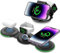 PINRUIGE Cargador Inalambrico, mag-Safe 3 en 1 Estación de Carga Inductiva Plegable Wireless Charger Compatible con iPhone 15 14 13 12 11 Pro MAX/Mini/XS/XR/8, iWatch Ultra/8/7/SE/6/5, Qi-Auriculares