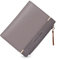 CHAOFANXI Porte-Monnaie pour Femme Porte-Monnaie Petit et Court pour Femme, Porte-Monnaie pour Femme Cuir PU Lisse et Souple Petit Portefeuille, Gris