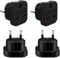 VIEVRE 2 Stück Adapter UK auf DE,Adapter England Deutschland Stecker,UK Adapter auf EU,UK Stecker Adapter auf EU,UK to EU Adapter,UK Adapter,UK EU Adapter,Adapter UK auf EU,Steckdosenadapter England