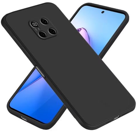 EASSGU Custodia per HUAWEI Mate20 Pro (6.39 Inches), Cover Morbida in Silicone TPU - Nero