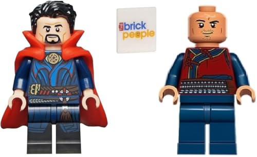 LEGO Marvel Superhelden Combo Pack: Dr. Strange und Wong Minifiguren Plus Extras