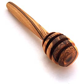 Cuillère à miel 12 cm - En bois d'olivier véritable - Produit naturel de qualité supérieure