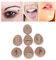 7pcs Parties du Corps de Pratique de Piercing, Parties du Corps en Silicone pour Kit de Piercing, Fausses Parties du Corps, Silicone Souple Oreille Bouche Nez Oeil Langue (Couleur de peau foncée)