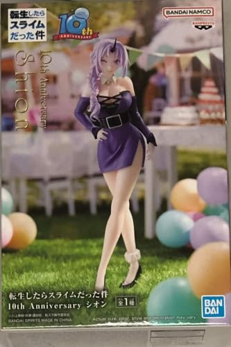 Banpresto Shion that Time I Got Reincarnated As A Slime Actionfigur, 10 Th Anniversary 17 cm, BP88770P, Mehrfarbig