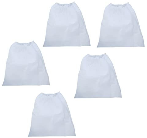 minkissy 5st Nagel Staubbeutel Staubsaugerbeutel Nagel Staubtasche Nagelkunstsauger Nail Art Lieferungen Maniküre Absaugung Beutel Nagelstaub Absaugung Nagel-fan Saugen Wasserabsaugmaschine