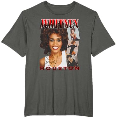 Whitney Houston Face Photos T-Shirt