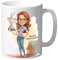 Taza Mejor Profesora del Mundo | Regalo para Profesora | Fin de Curso