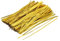sourcing map 800Pcs 8 Inches Metallic Twist Ties Reusable Plastic Bag Ties Decorative Ties for Bread Candy Bag Gift Wrapping Parties Decoration Bakery Bags, Gold